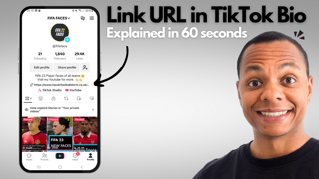 How to add a link to TikTok bio in 2024